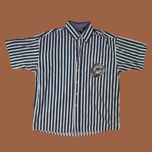 Reworked Miami Dolphins Button Up